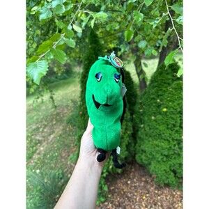Vintage 1998 Kids Garden Babies Collection "Cool Cucumber" plush beanbag toy